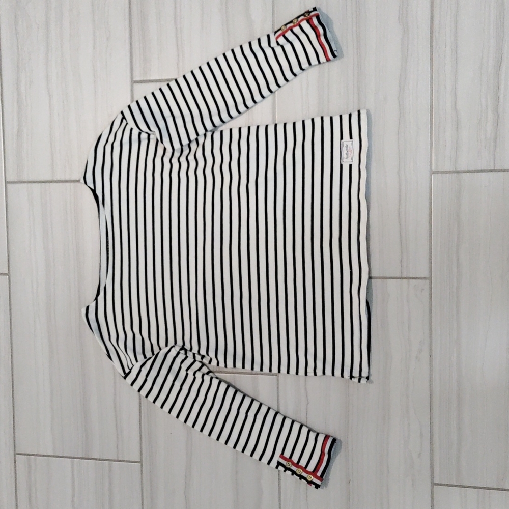 Talbots Long Sleeve Striped Tee LP